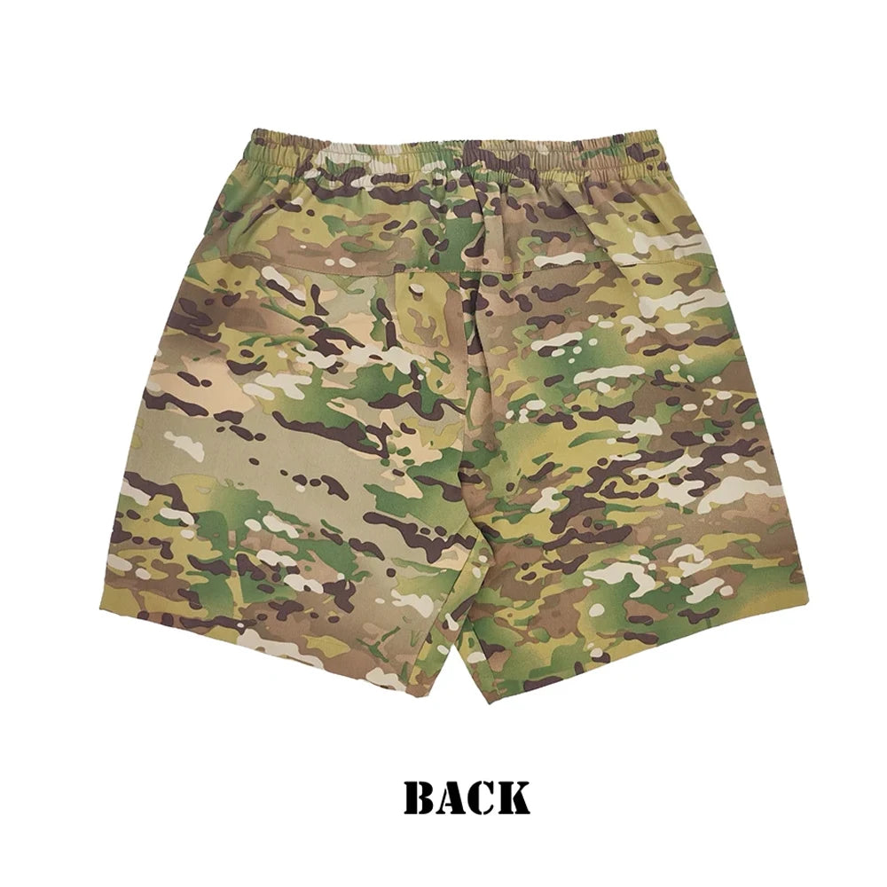 Outdoor Sports Men's Shorts, Summer Casual Half Pants, Tactical Shorts, Breathable Shorts