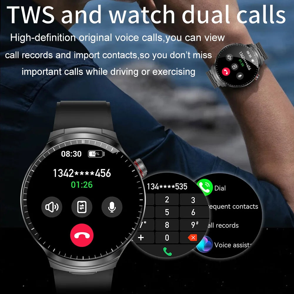 2026 T-REX3 New 2 in 1 Smart Watch With Earbuds Smart Watch TWS Bluetooth Earphone Heart Rate Blood Oxygen Monitor Sports Watch