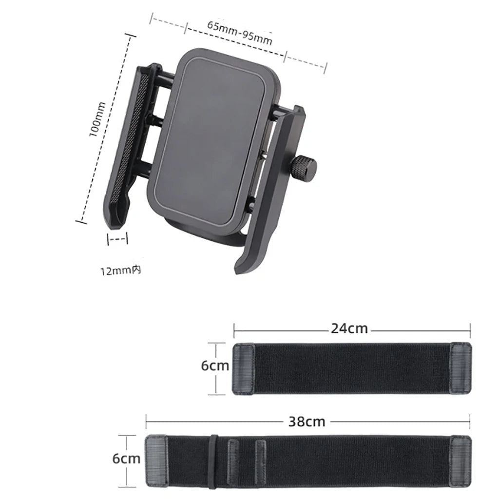 Wristband Phone Holder 360° Rotatable Universal Phone Wrist Strap for Smartphone Bike Cycling Armband for Hiking Biking Walking