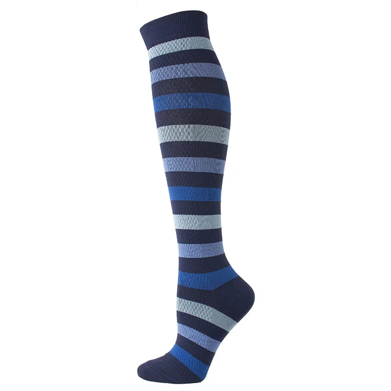 Compression Stockings Women Men 20-30 Mmhg Medical Nursing Varicose Veins Edema Diabetes Pregnancy Socks Basketball Golfs Sport