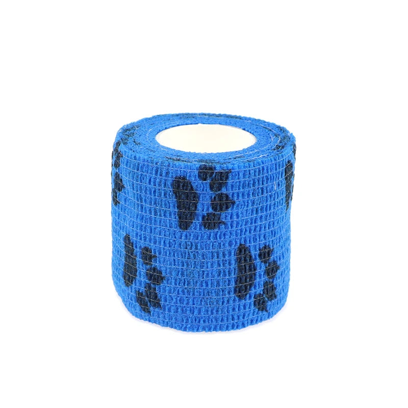 24 Rolls Elastic Bandage Self Adhesive Bandage Wrap Cohesive Tape Vet Wrap for Dog Cat Horse Pet Animals Ankle Sprains