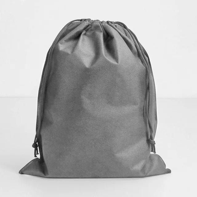 StoBag Non-woven Drawstring Bags Shoe Clothes Storage Fabric Portable Reusable Travel Organizer Pouches Custom Logo(Extra Fee)