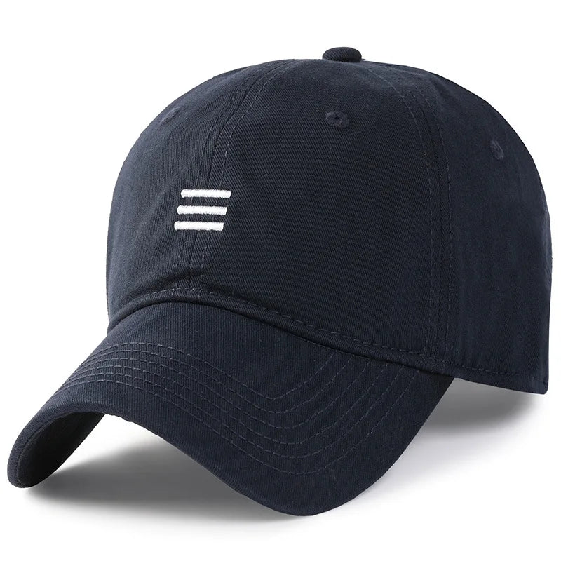 Men Women Oversize XXL 100% Cotton Baseball Cap, Large Hat for Big Heads 56-63cm (23.5'-25.5'), Adjustable Plain Dad Cap