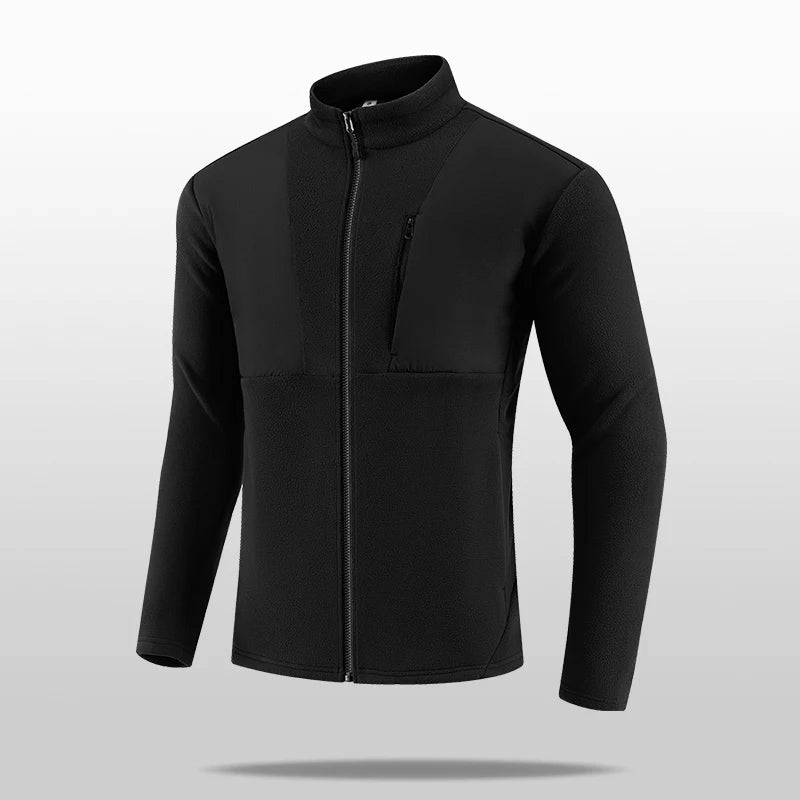 SBWL New Men's Autumn/Winter Outdoor Skiing Running Warm Thick Long Sleeve Base Shirt Fashion Casual Fitness Jacket T-Shirt Tops