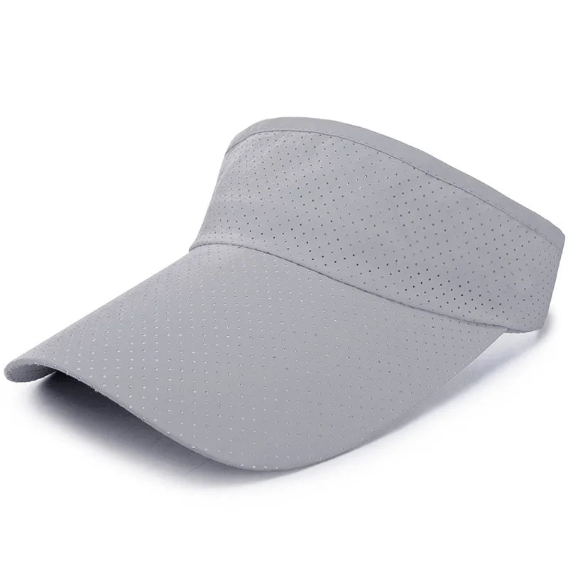 Outdoor Sports Hat Adjustable Empty Top Quick Drying Sunshade Tennis Golf Running Hat Summer Lightweight Anti UV Cycling Visor