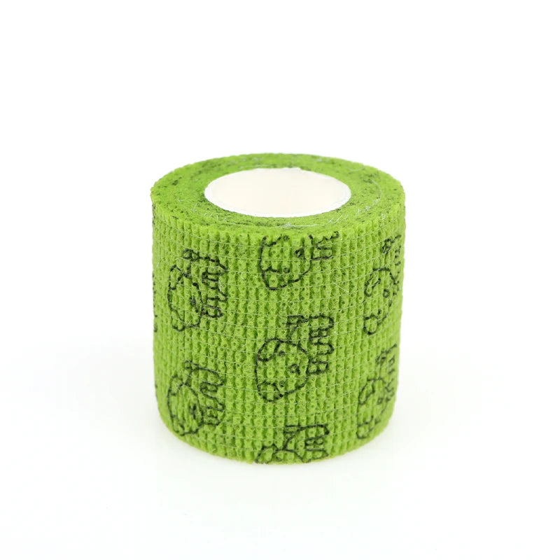 24 Rolls Elastic Bandage Self Adhesive Bandage Wrap Cohesive Tape Vet Wrap for Dog Cat Horse Pet Animals Ankle Sprains