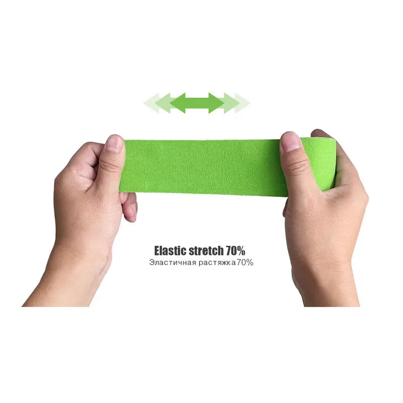 1pcs Sports Waterproof Kinesiology Tape Stickers Athletic Bandage Muscle Recovery Protector Strapping Pain Relief Tennis Gym