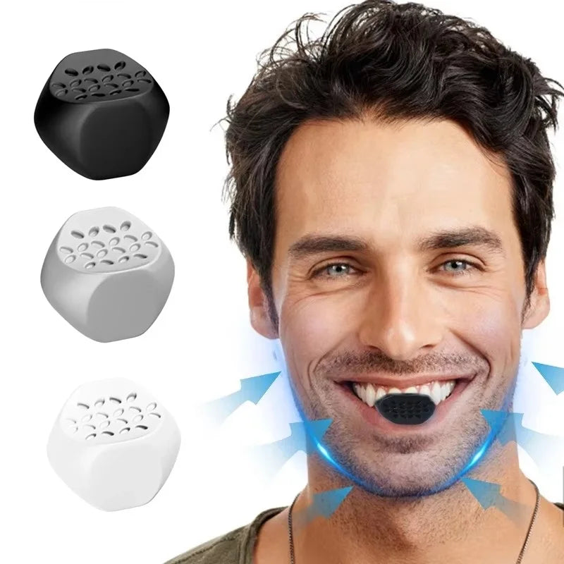 1pc Jawline Exercise Ball Facial Jaw Muscle Toner Training Fitness Anti-aging Food-grade Silica Face Chin Cheek Lifting Slimming