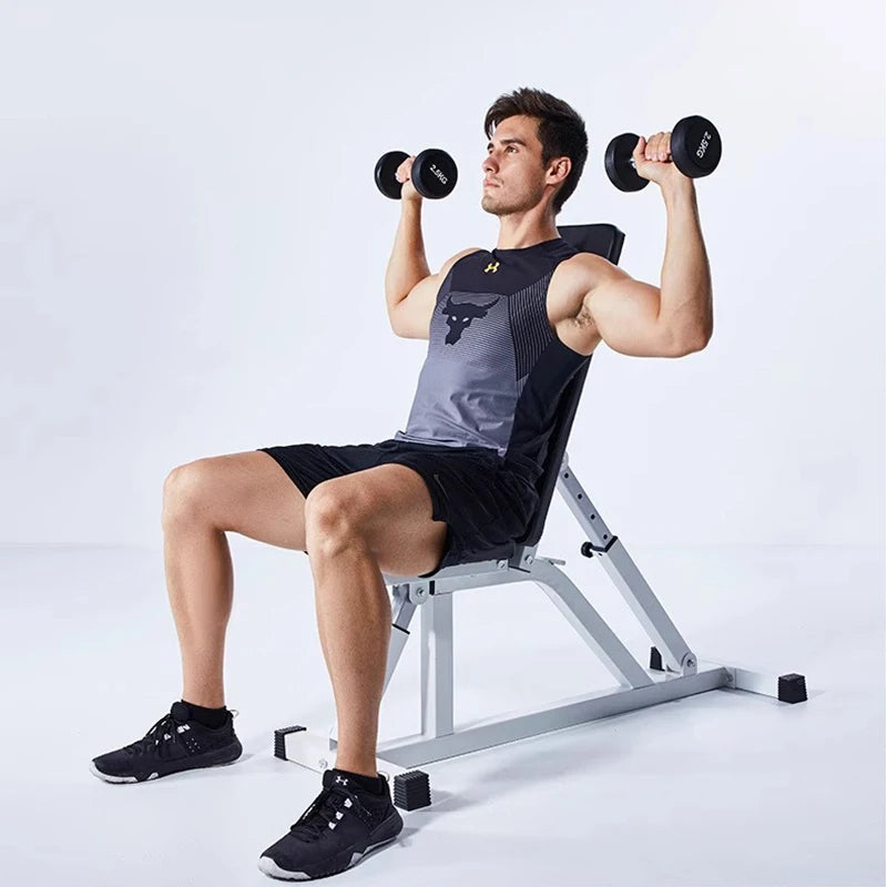 Multi Functional Dumbbell Stool, Squat, Squat Press, Fitness Chair Load bearing 300KG Dumbbell Bench