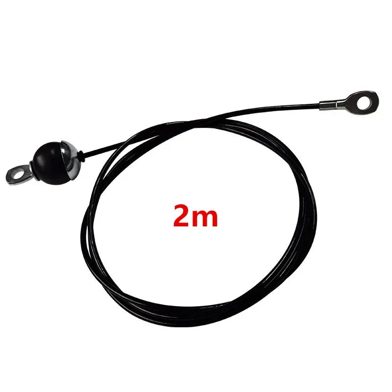 Adjustable Fitness Pulley Cable DIY Gym Wire Rope High Strength Steel Cable for Home Workout Strength Training Equipment