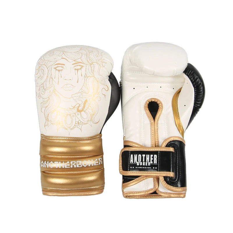 Kick Boxing Gloves for Men Women PU Karate Muay Thai Gloves Monkey High Quality Guantes De Boxeo Fight MMA Training Equipment