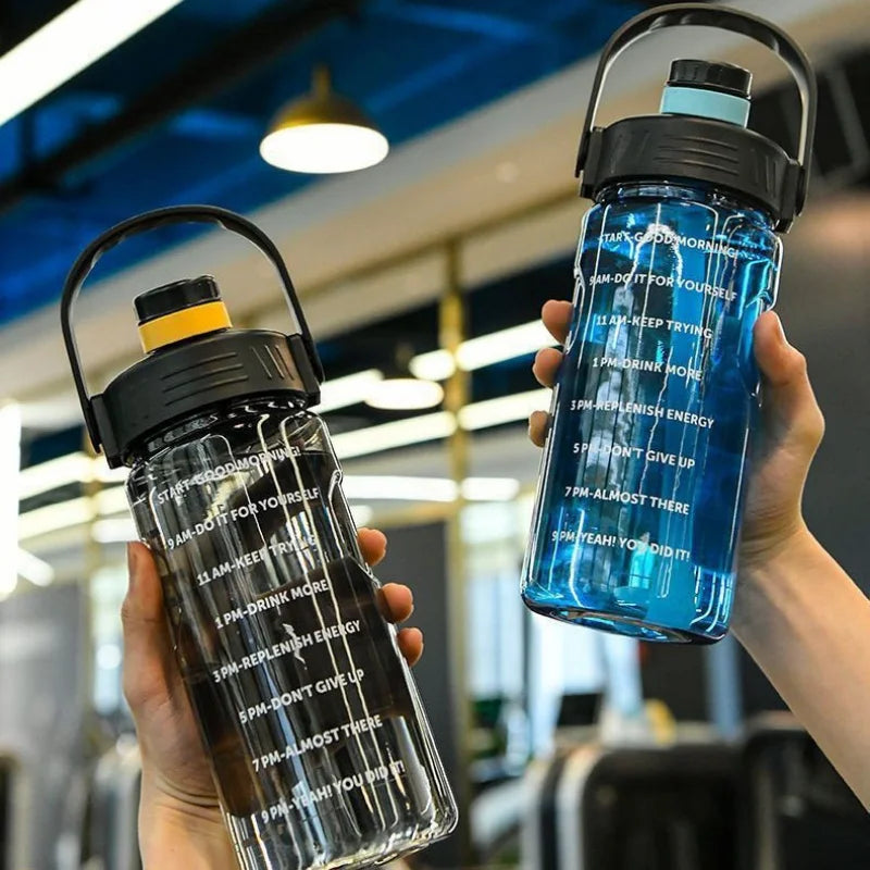 Super-large Capacity Water Cup Student Outdoor Sports and Fitness Shock-resistant and High-temperature Resistant Water Bottle