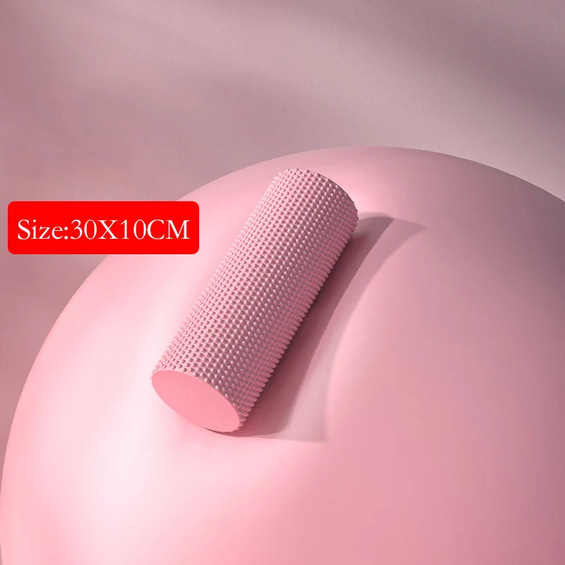 Yoga Foam Roller EVA High Density Yoga Columnor Pilates Foam Roller Exercise Back Massage Roller Home Fitness Equipment