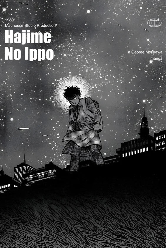 Classic Motivational Anime Hajime No Ippo Canvas Posters And Prints Home Decor Wall Art Hustle Boxing Manga Painting