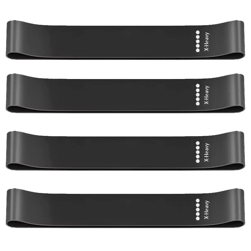 1/2/4 pcs Yoga Resistance Rubber Bands Fitness Elastic Bands Gym Strength Training Pilates Latex Elastic Bands Indoor Equipment