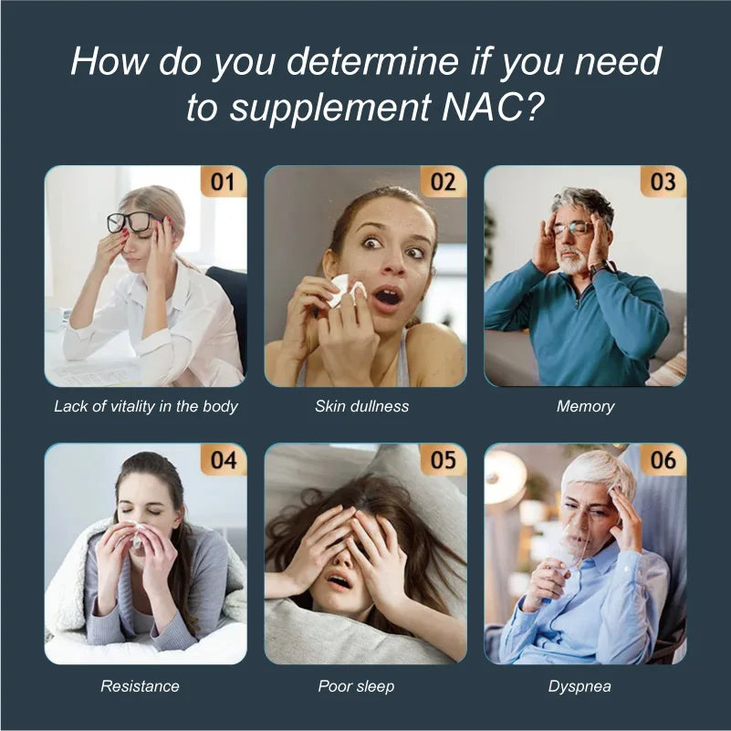 Greensure NAC Glutathione Capsules N-Acetyl Cysteine 1200 mg Support for Liver, Lung | Amino Acid, Increases Glutathione
