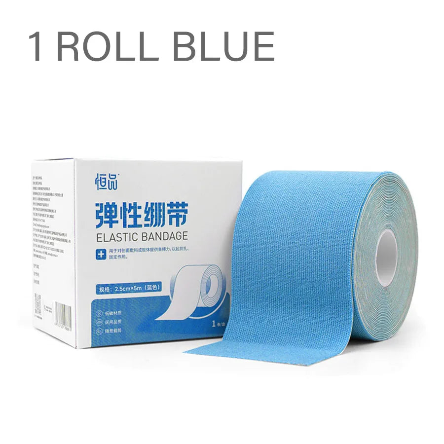 5M Kinesiology Tape Athletic Elastoplast Sport Muscle Patch Recovery Strapping Gym Waterproof Muscle Strain Injury Ease Bandage
