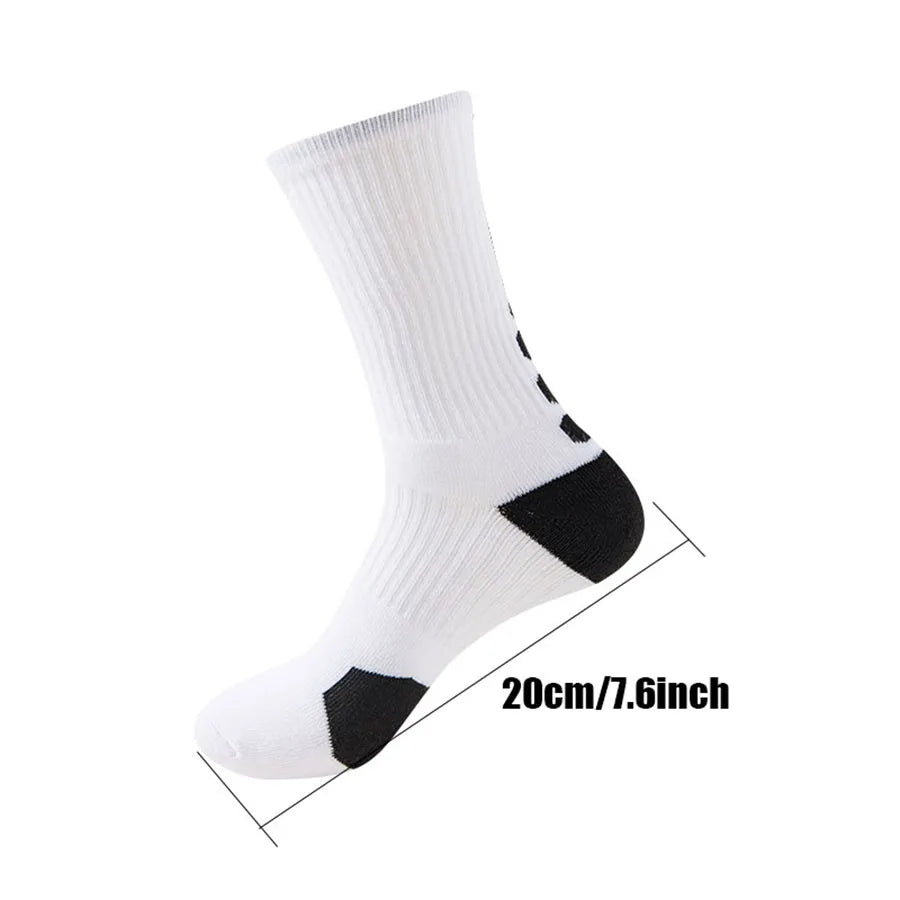 10Pairs Light Cushion Sport Socks for Men Women Football Basketball Baseball Rugby Soccer Cycling