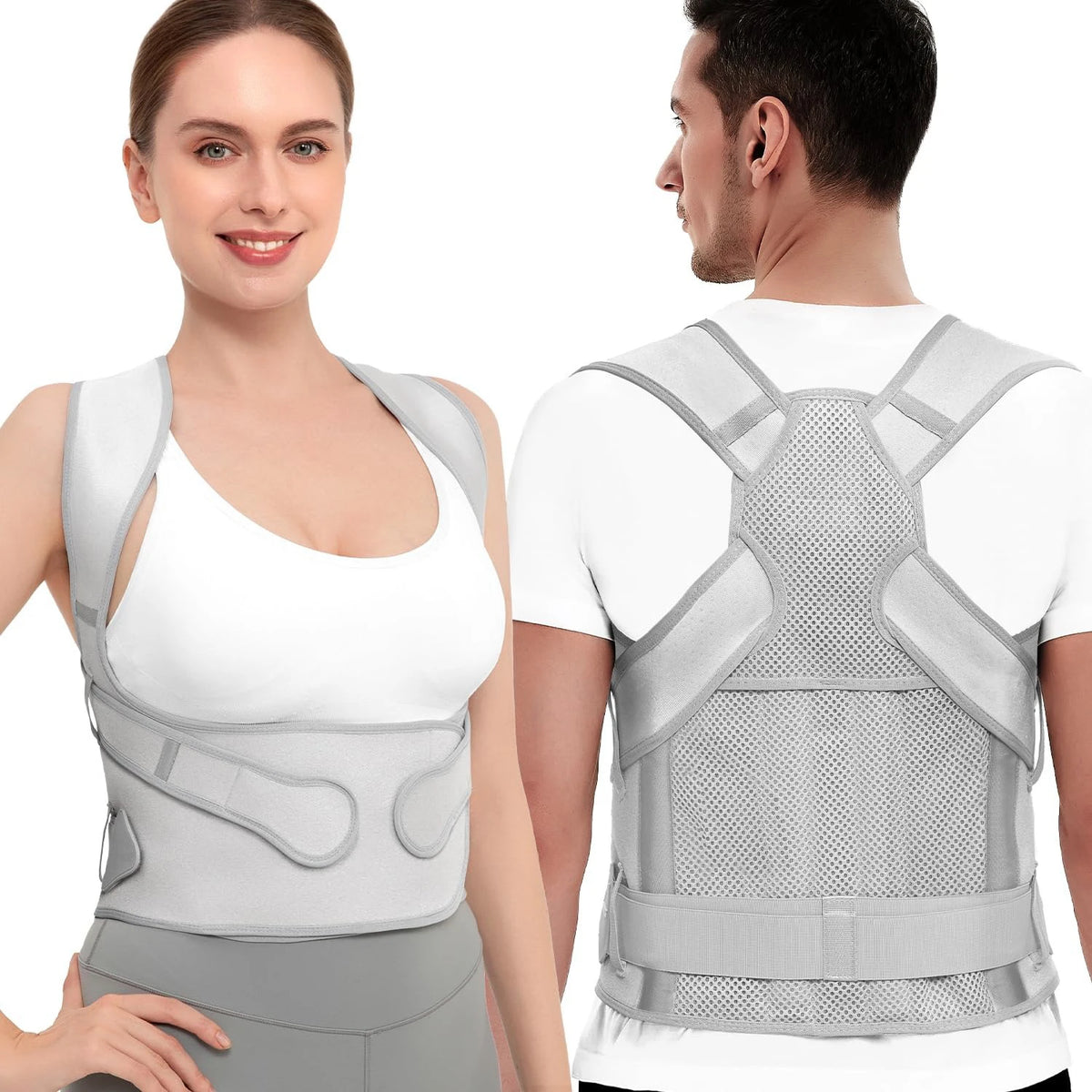 YANBIGUO Posture Corrector for Women and Men Support: Back Support Brace - Shoulders Straightener