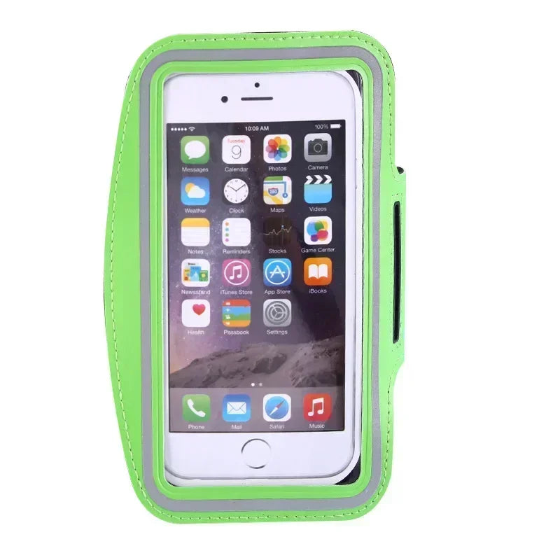 Mobile Phone Armband Outdoor Sports Smart 5.5inch Phone Holder Gym Running Phone Bag Arm Band Cases for Samsung iPhone Holder