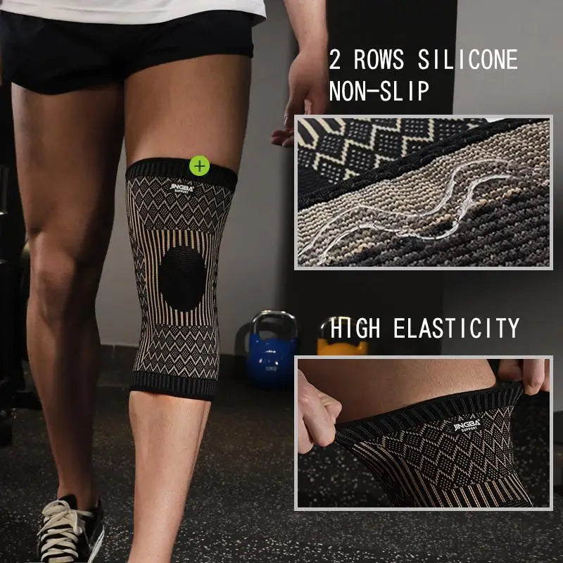 1 Piece Sports Knee Support – Breathable & Anti-Slip Design for Daily use & Workout for Women Men