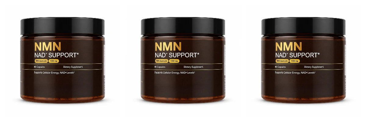 NMN Complex Supplement 1000mg Serving TMG Quercetin Resveratrol Capsules Cellular Wellness Supplement Supports Energy