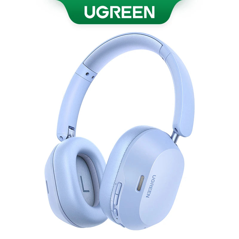 UGREEN Max5c Wireless Bluetooth Headphones ANC 43dB Active Noise Cancellation Hi-Res LDAC 75H Spatial Audio Earphones Headset