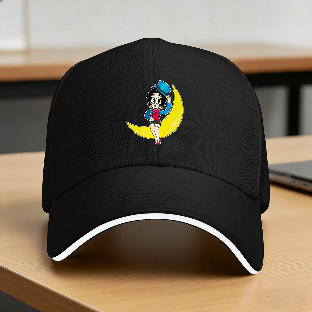 Bettys Boop Sun Baseball Cap Spring Women Men Design Trucker Hat Hot Sale Vintage Outdoor Gym Baseball Caps