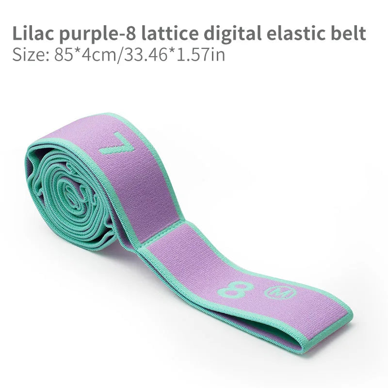 Children's Dance Elastic Band Digital Section for Stretching Resistance Belt Exercise Gymnastics Girls Rubber Band for Training