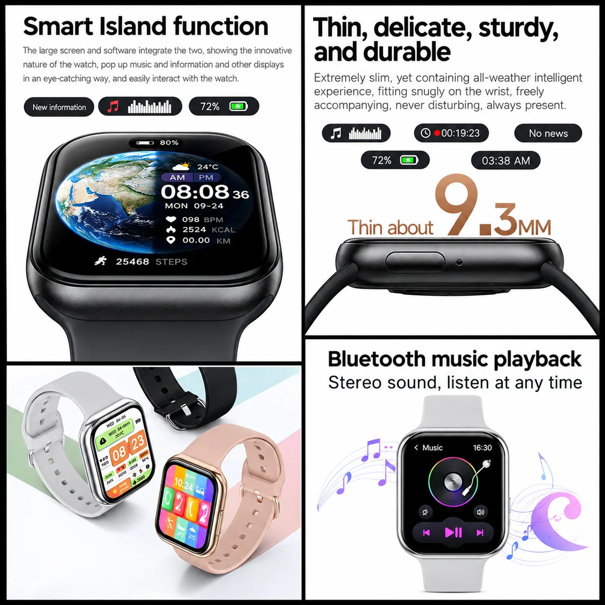 2026 Series 11 Genuine Watch GPS Smart Watch Men Woman Bluetooth Call Heart Rate Waterproof 100+ Sports NFC Smartwatch For IOS