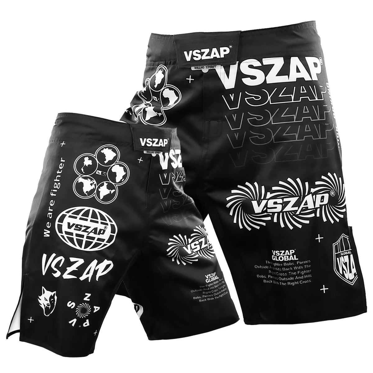 VSZAP MMA Fighting shorts fitness gym sports jujitsu Taekwondo Thai boxing shorts fighting clothes boxing pants Jiu-Jitsu