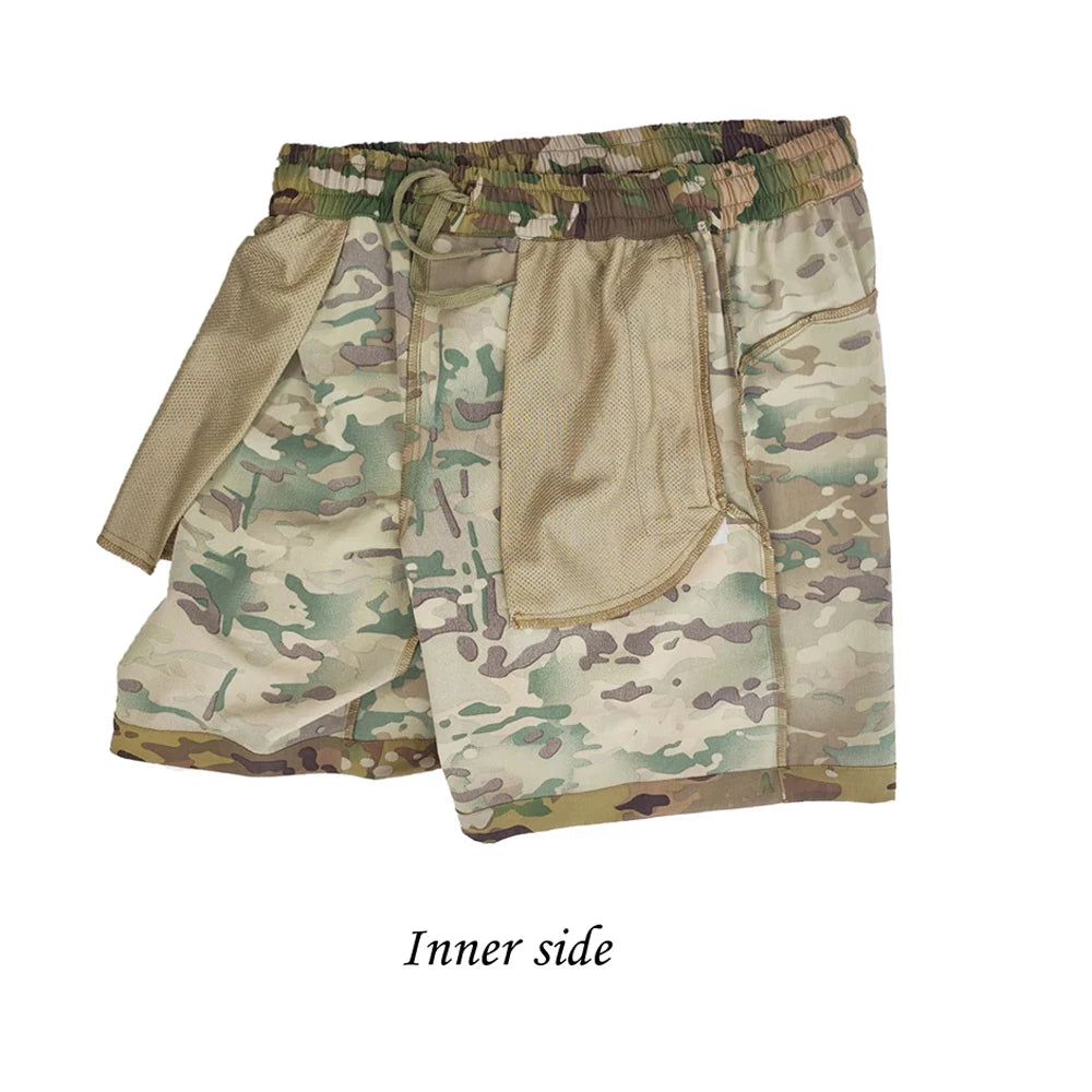 Outdoor Sports Men's Shorts, Summer Casual Half Pants, Tactical Shorts, Breathable Shorts