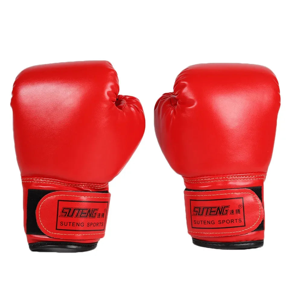 1 Pair Kids Boxing Gloves for Children Fighting Mitts Comfortable Adjustable Professional Karate Punching Boxing Training Gloves