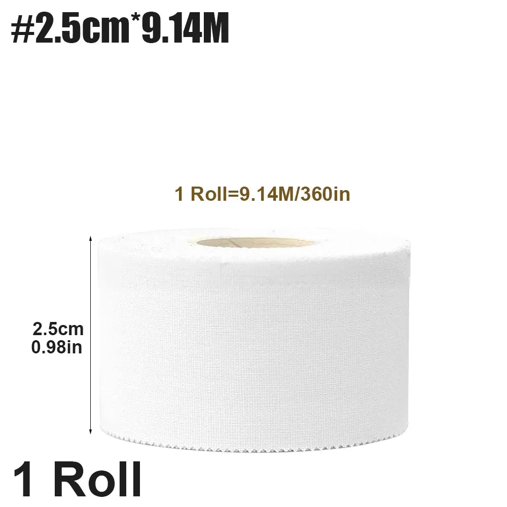 1/2/3Rolls Black Athletic Tape,No Sticky Residue for Athletes Sport Trainer First Aid Injury Wrap,Finger Ankle Wrist,Non-Elastic