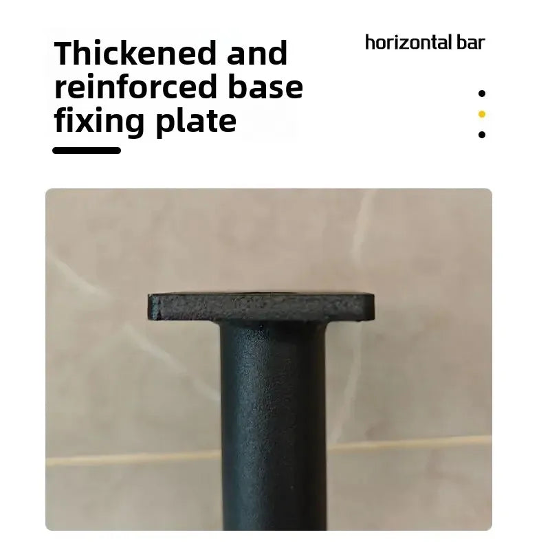 Household Horizontal Bars, Indoor and Outdoor Pull Up Fitness Equipment, Fixed Wall Door Mounted, Wall Mounted, Perforated