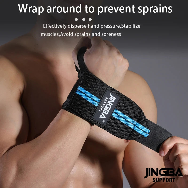 1PC Weightlifting Wrist Wraps Professional Wrist Support with Heavy Duty Thumb Loop - Best Wrap for Strength Training