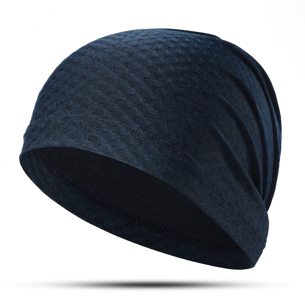 1/2PCS Quick-drying Running Cap Summer Breathable Stretchy Beanies Sport Outdoor Cycling Hiking Jogging Tennis Baseball Soft Hat