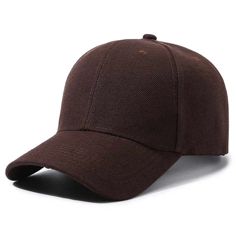1Pc Women Men Hip Hop Cap Street Dad Hat Unisex Cap Casual Plain Baseball Cap Adjustable Snapback Hats Adult Baseball Cap