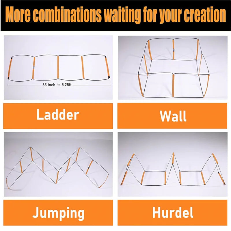 Multifunctional Agility Ladder For Children And Adults Sports Games Soccer Basketball Football Coordination Training