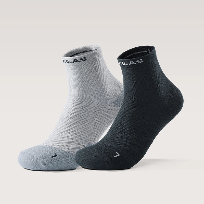 KAILAS 2026 New Outdoors Sports Low-calf Socks for Men's Cycling Professional Hiking Breathable Socks 2 Pairs KH2602102