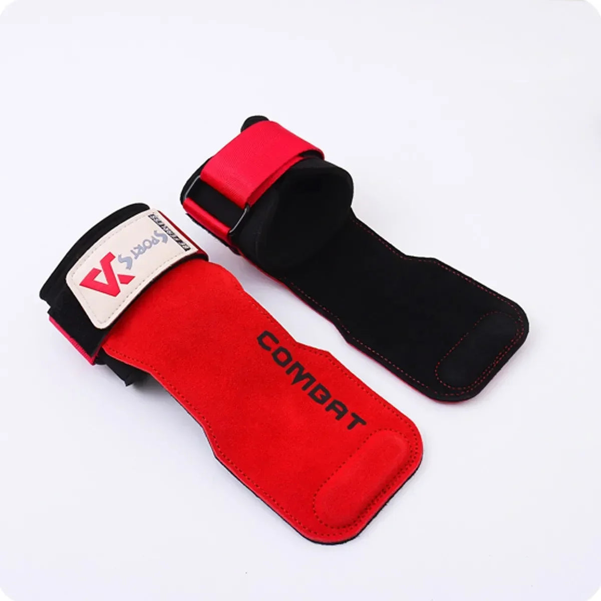 3-layers Cowhide Gym Gloves Grips Anti-Skid Weight Power Belt Lifting Pads Deadlift Belt Workout Professional Palm Protection