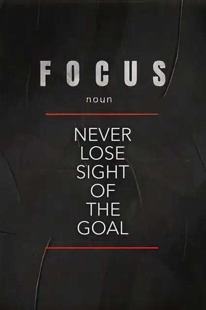 Believe Discipline and Focus Definition Poster Motivational Inspirational Canvas Prints Wall Art for Home Office Room Decor