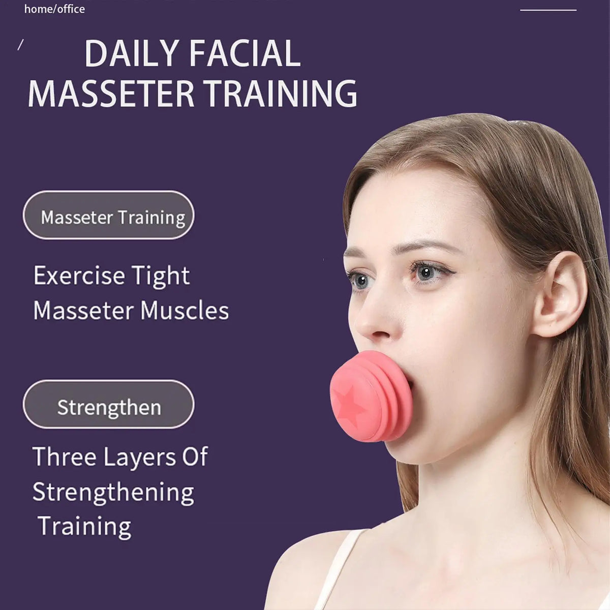 Face Exerciser Jaw Face Neck Toning Exerciser Facial Yoga For Skin Tighten Face Trainer Double Chin Breathing Exercise Tool