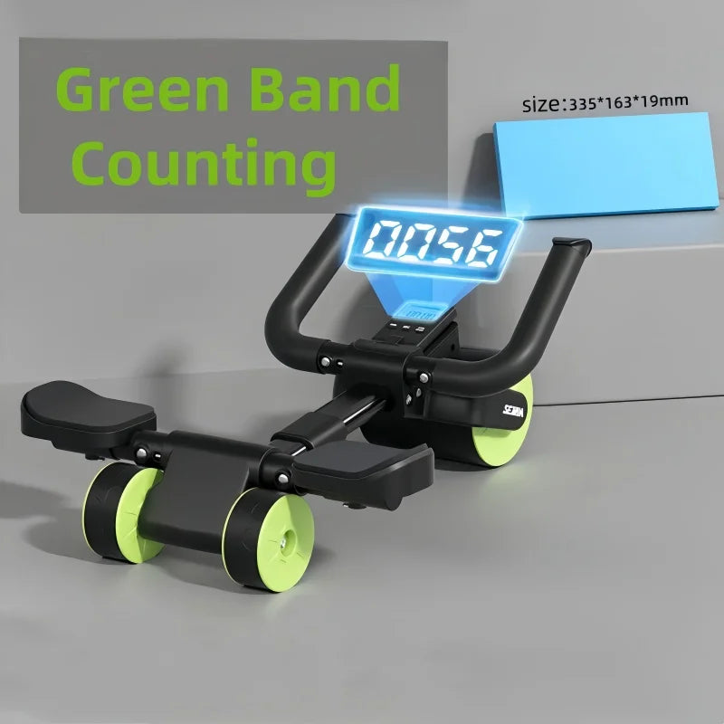 Adjustable Abs Training Roller Multifunctional Home Plank Support Abdominal Fitness Wheel For Home Gym