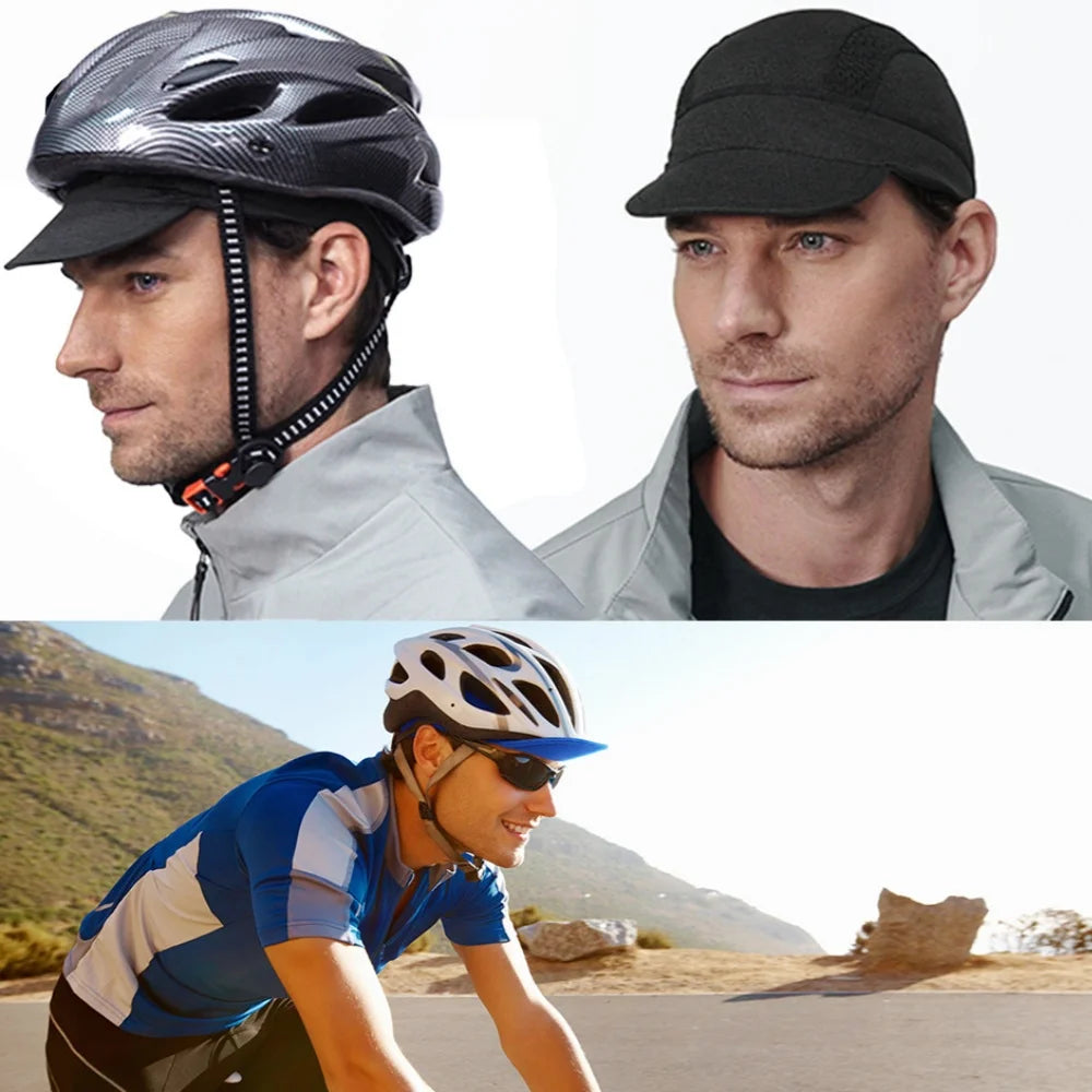 Classic Polyester Cycling Caps Summer Breathable Mesh Sports Quick Dry Thin Bicycle Hat Men and Women Small Brim Baseball Cap
