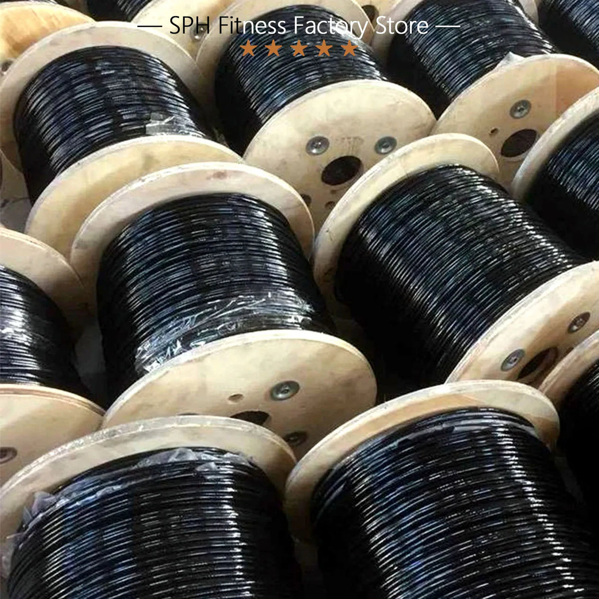 5/6mm Thick Steel Wire Rope Fitness Cable Pulley Machine Attachment Heavy Duty Steel Wirerope For Home gym Workout Accessorie