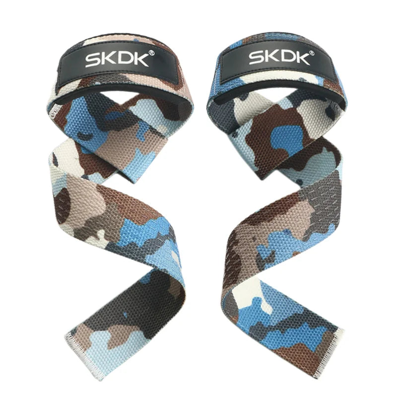 Weightlifting Wrist Straps Strength Training Adjustable Non-Slip Gym Fitness Lifting Strap Support Sports Grip Band Brace Wrap