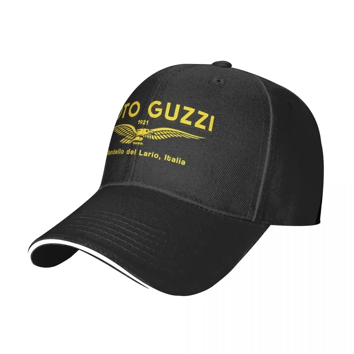 Moto Guzziz Mandello Del Lario.1921 Baseball Cap Retro Sandwich Hat for Men Women Adjustable Caps Sport