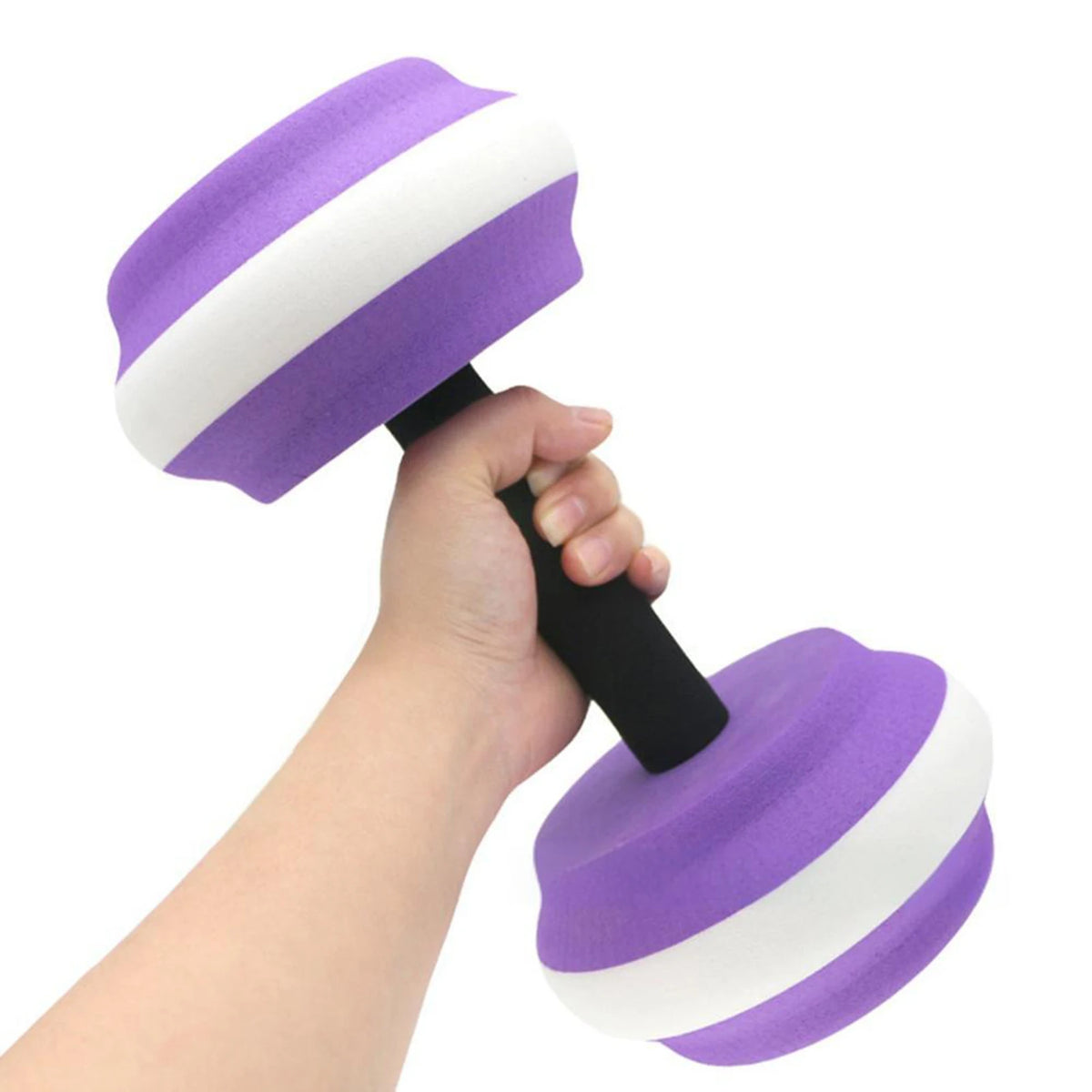 Water Aquatic Aerobics Dumbbell -Density Round Float Dumbbell for Men Women Weight Loss