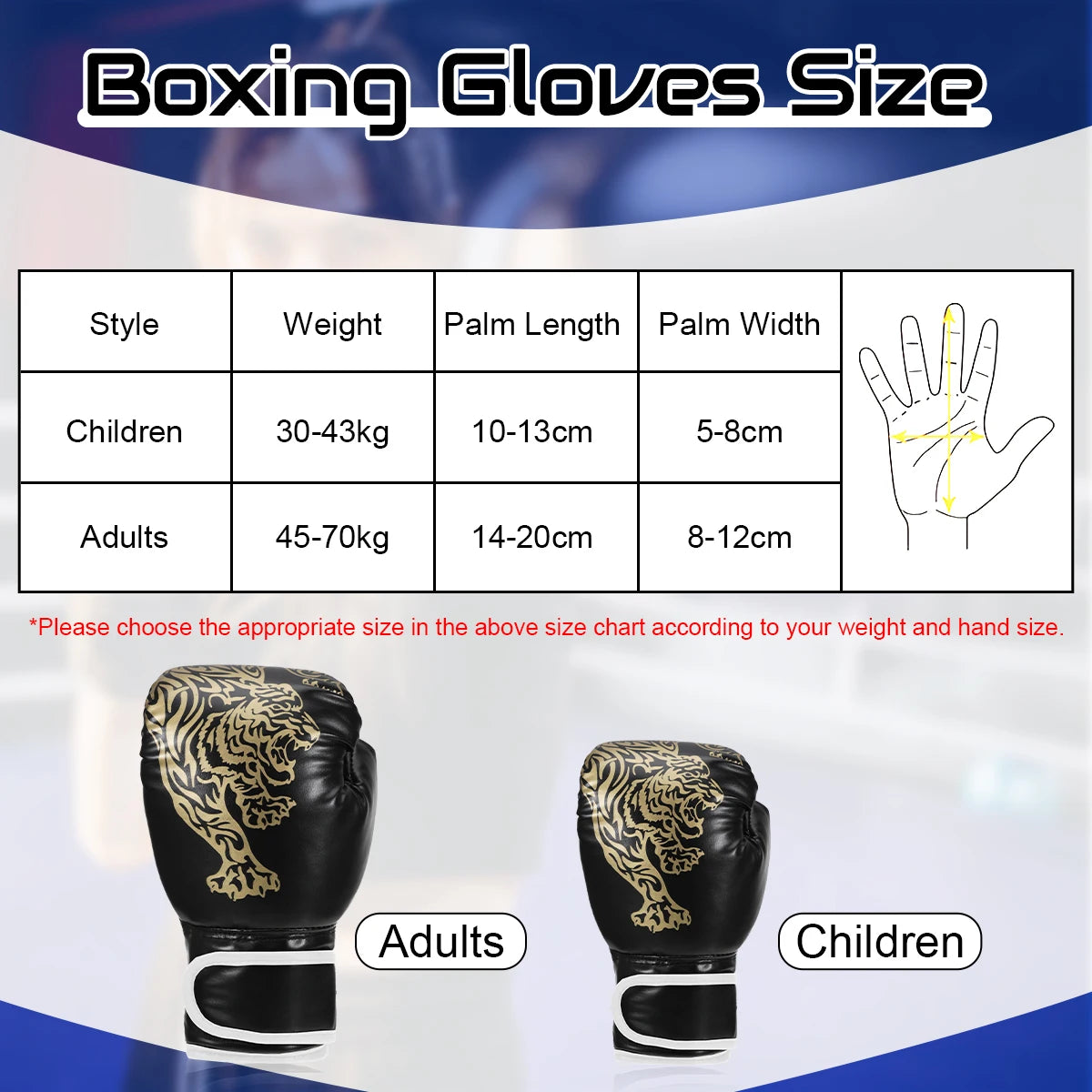 1 Pair Punching Training Workout Fight Exercise Mitts Kids Leather Boxing Gloves Kids Children Train Gym Glove Hand Protector